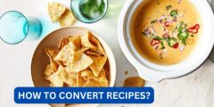 How to convert recipes