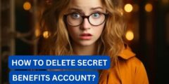 How to delete secret benefits account