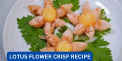 How to get lotus flower crisp recipe