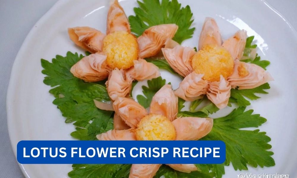 How to get lotus flower crisp recipe