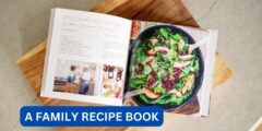 How to make a family recipe book