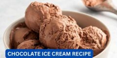 How to make chocolate ice cream recipe