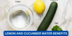 How to make lemon and cucumber water benefits?