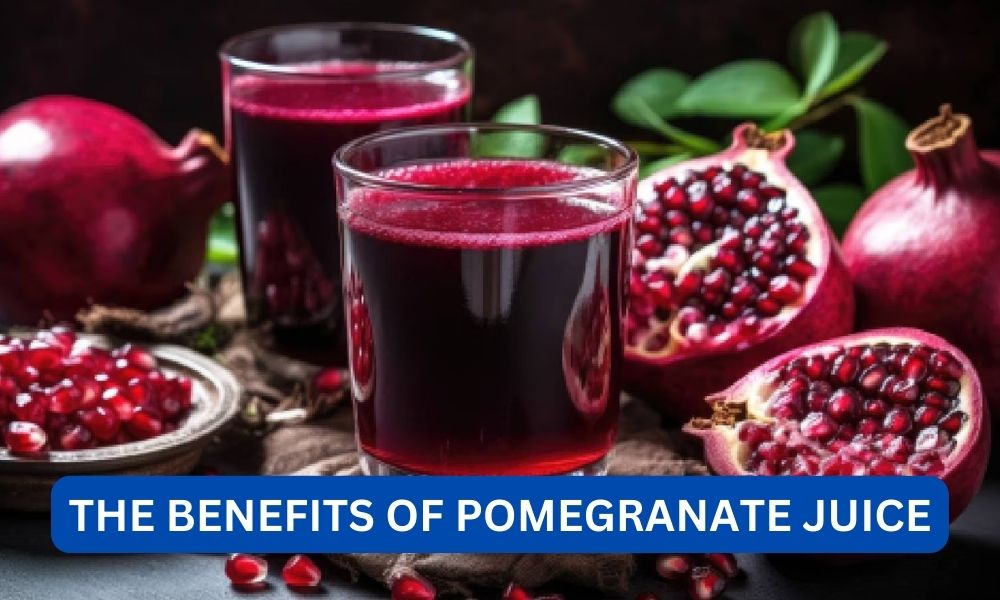 What are the benefits of drinking pomegranate juice?
