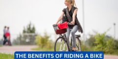 What are the benefits of riding a bike?