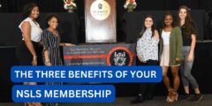 What are the three benefits of your nsls membership