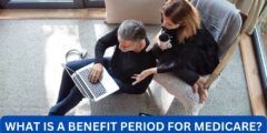 What is a benefit period for medicare