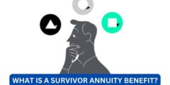 What is a survivor annuity benefit?