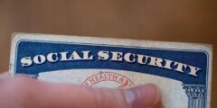 What is the average social security benefit per month
