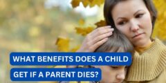 what benefits does a child get if a parent dies